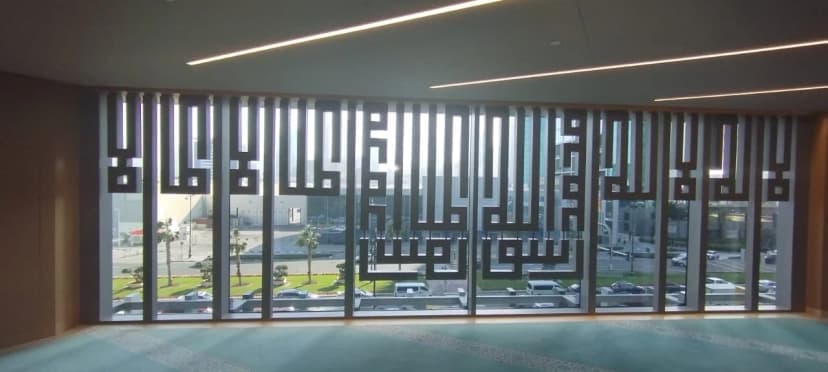 Custom aluminium lettering fabrication project