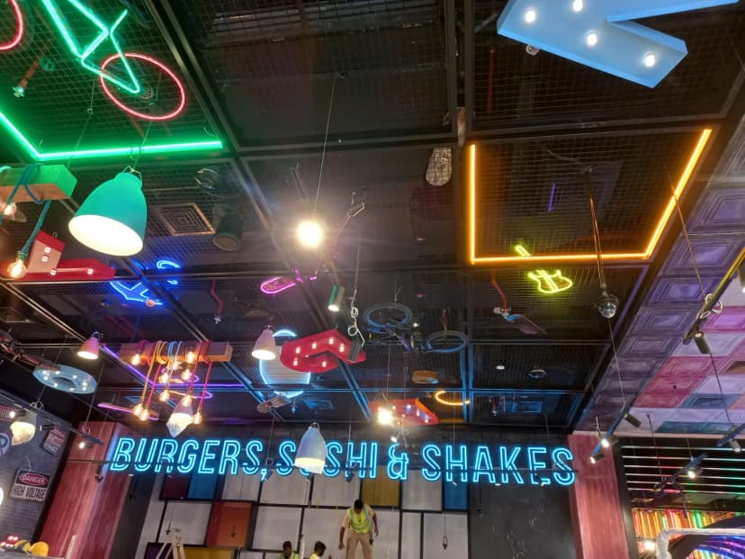 Decorative metal ceiling project
