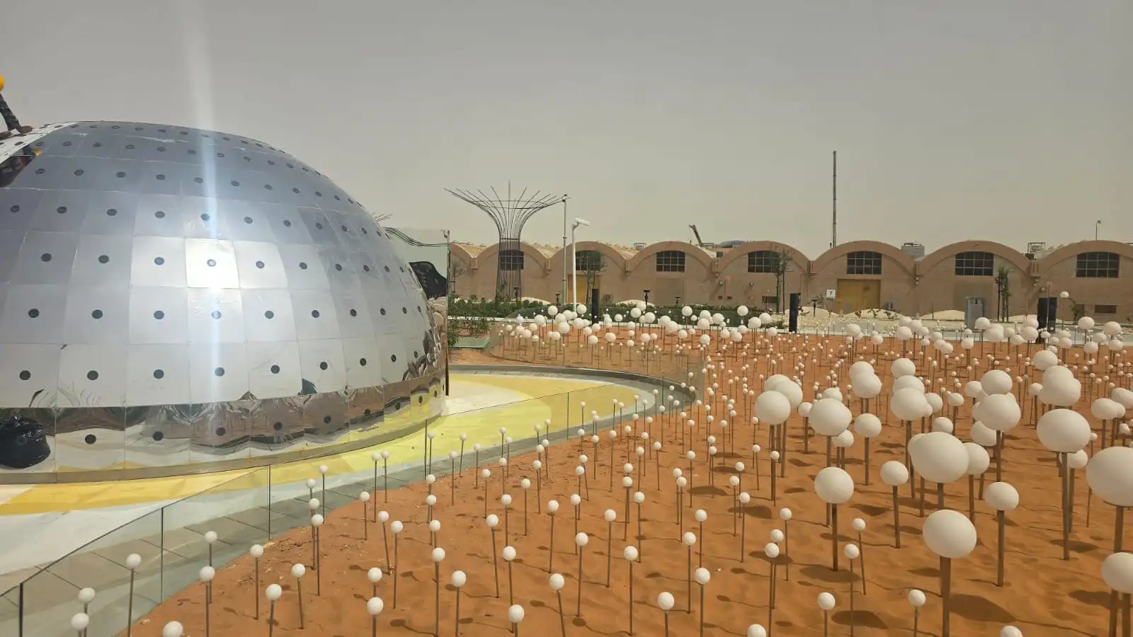 Architectural metal dome fabrication for Riyadh Science Park